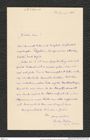 Nachlass Franz Steindachner, Brief von Anton Dohrn an Franz Steindachner (24.01.1881), Inv.Nr. 112.01, Seite 1